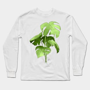 Monstera Deliciosa Long Sleeve T-Shirt